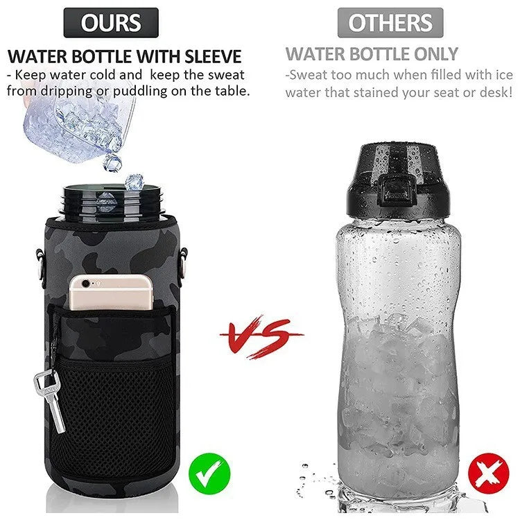 Wholesale Direct Selling Creative Diving Material Outdoor Sports Water Kettles Portable Carrying Warm Pot Protective Covers