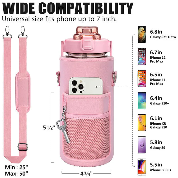 Wholesale Direct Selling Creative Diving Material Outdoor Sports Water Kettles Portable Carrying Warm Pot Protective Covers
