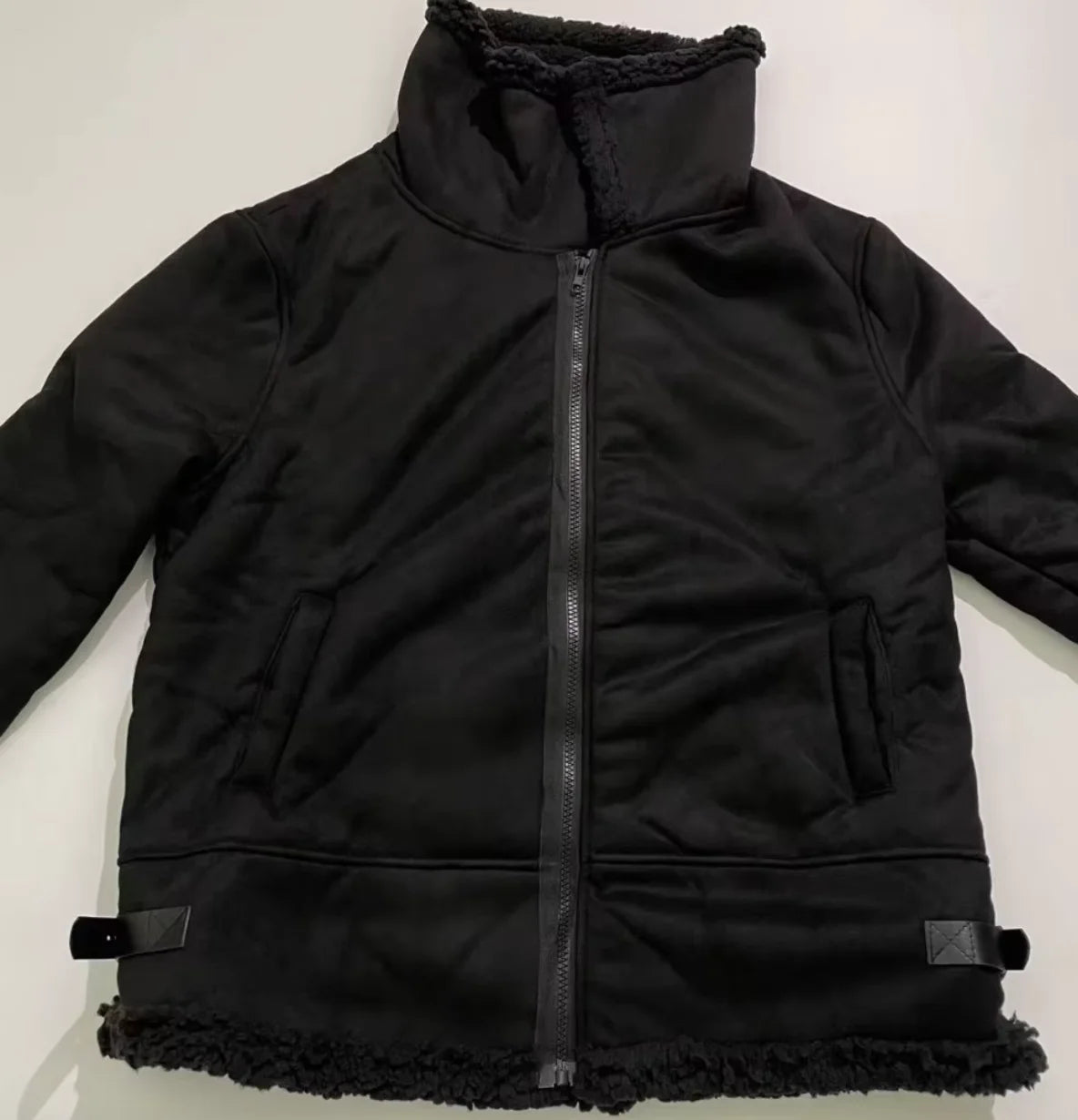 OEM Service Wholesale New Design Winter Men Warm Thick Fur Windproof Long Coat Plus Size Jacket