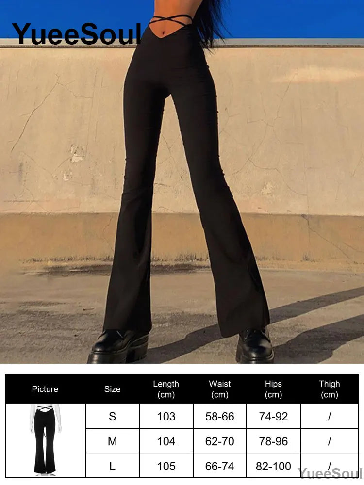 Gothic Emo Alt Women Pants Techwear Hippie Baggy Trousers Mom Goth Punk Black Cargo Pants Cyber Y2k Pants Academic Dark Clothes