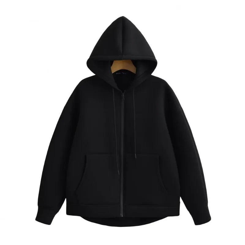 Zip Up Hoodies Women Autumn Hooded Sweatshirt Woman Long Sleeve Oversized Women's Sweatshirts Zip Hoodie Women Jackets