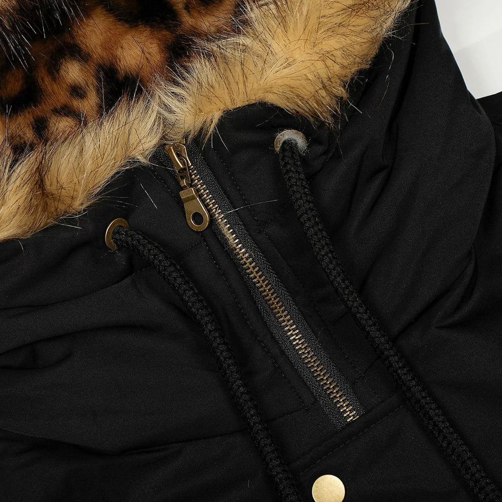 2025 Winter Vintage Thick Jackets Men‘s Fur Collar Warm Hooded Parkas Jacket Y2K Cotton Padded Coats Hip Hop Streetwear