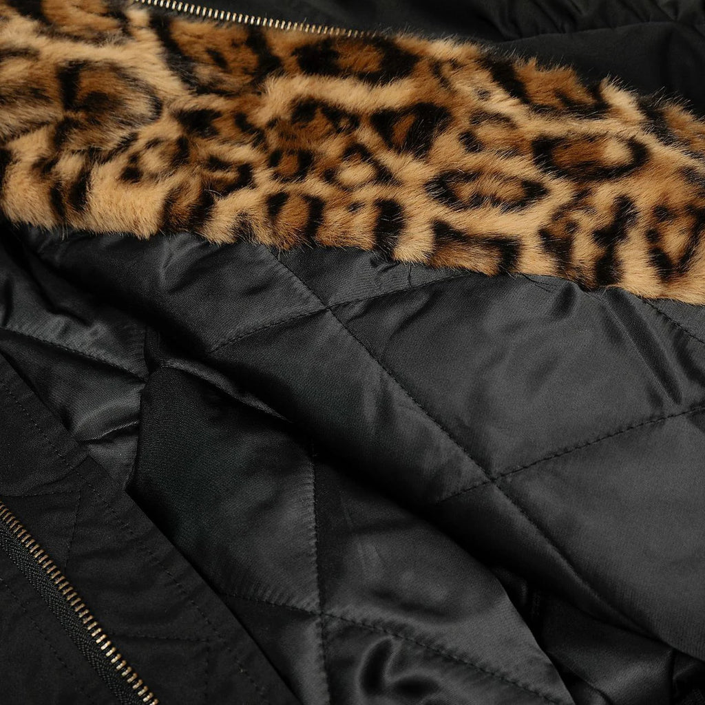 2025 Winter Vintage Thick Jackets Men‘s Fur Collar Warm Hooded Parkas Jacket Y2K Cotton Padded Coats Hip Hop Streetwear