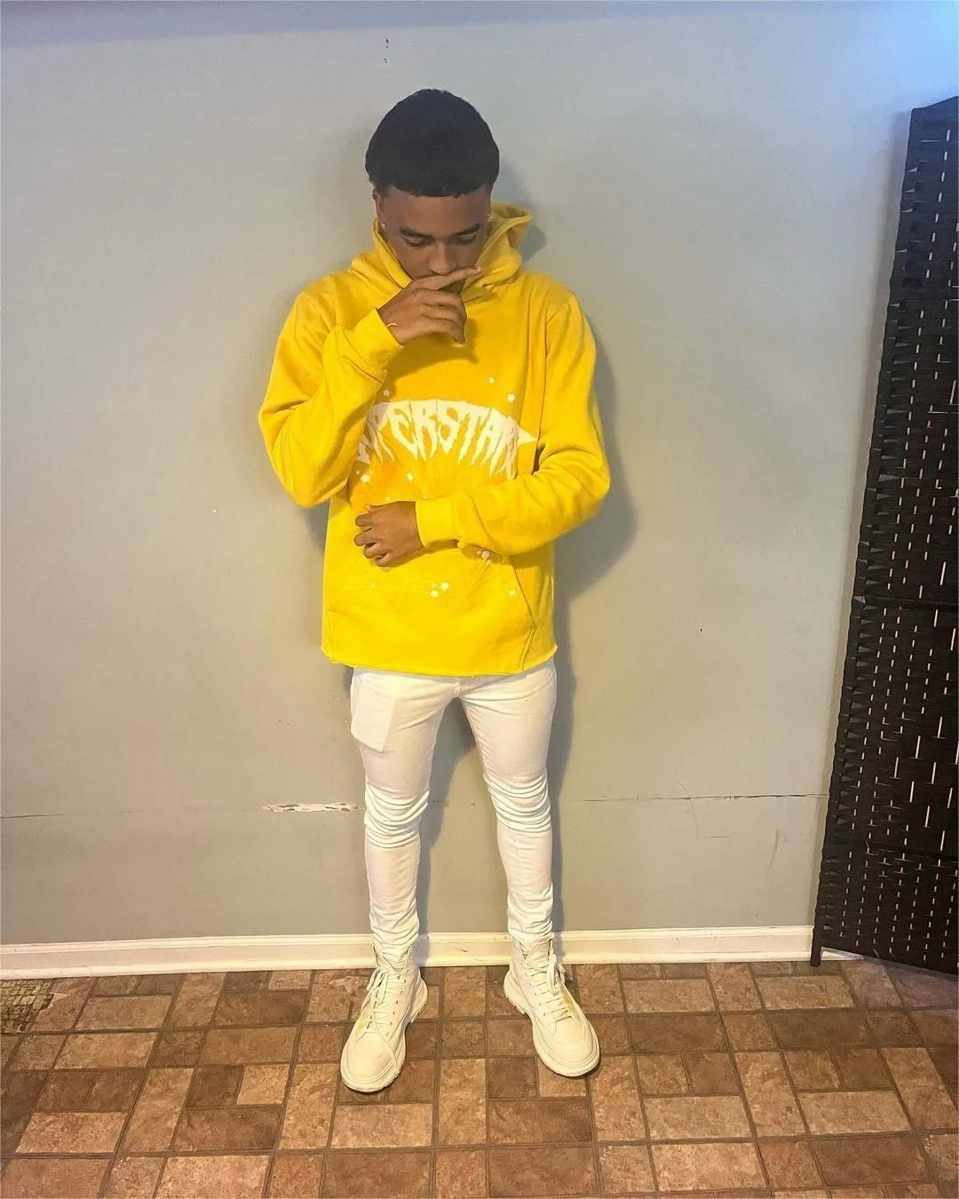 Streetwear Y2K Hoodies Men Harajuku Hip Hop Graphic Printing Loose Sweatshirts Women 2024 Punk Rock Gothic Clothes Tops Pants