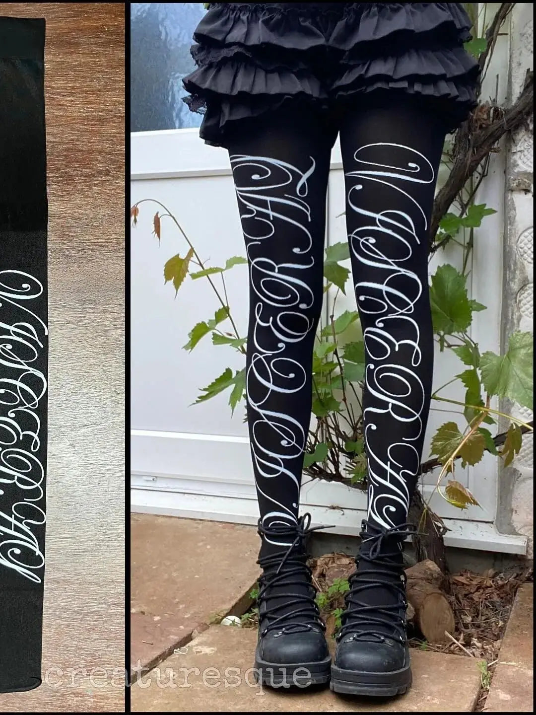 Emo girls Vintage Gothic Pantyhose Y2k Style Emo girl Punk Goth Pantyhose Fashion Punk Printing Women Pantyhose Thin Style 2000s