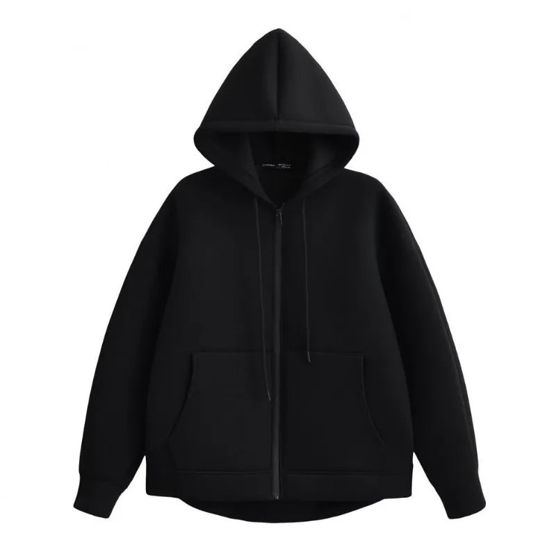 Zip Up Hoodies Women Autumn Hooded Sweatshirt Woman Long Sleeve Oversized Women's Sweatshirts Zip Hoodie Women Jackets