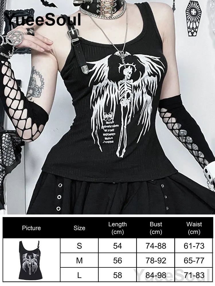 Gothic Lace Mesh Crop Tops Black Sexy Spaghetti Strap Corset Tops Goth Punk Grunge Fairy Core Halloween Y2K Aesthetic Clothes