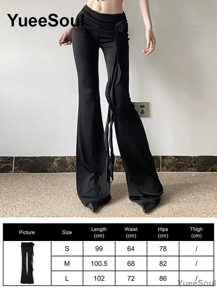 Gothic Emo Alt Women Pants Techwear Hippie Baggy Trousers Mom Goth Punk Black Cargo Pants Cyber Y2k Pants Academic Dark Clothes