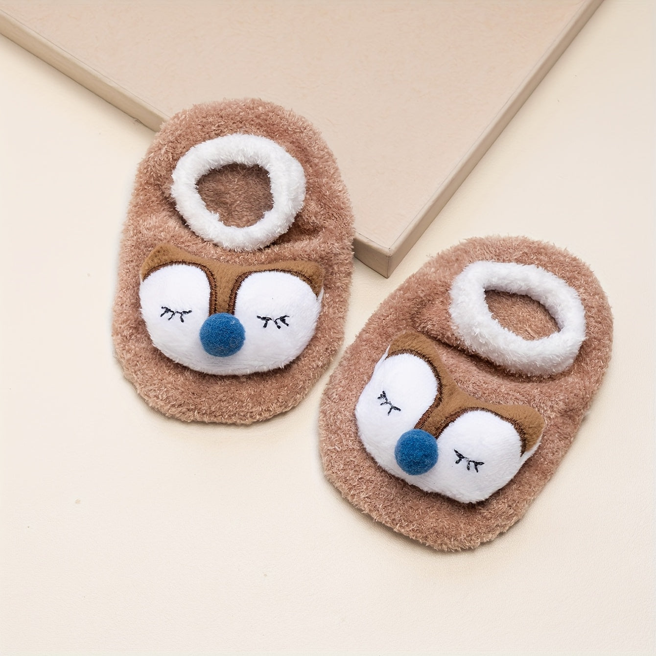 Girls Animal Cute Non-slip Socks